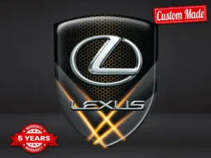 Lexus Pegatinas Logo Impresas Resistentes Premium Alta Calidad